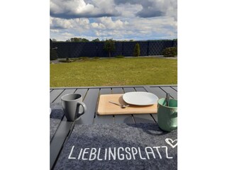 Frühstücken auf dem Lieblingsplatz