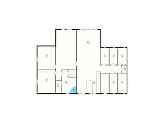 Holiday house Fjellerup Strand Floor Plan 44
