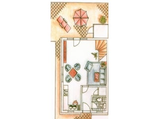 Vakantiehuis Hasselfelde Grondplan 16