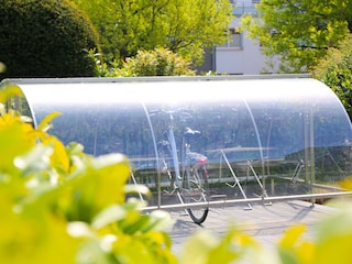 abschließbare Fahrradhaube