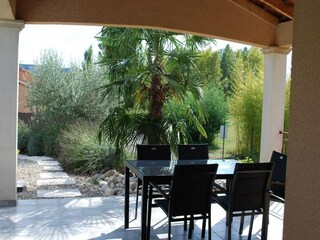 Ferienhaus Sampzon Außenaufnahme 6
