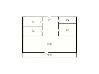 Ferienhaus Nørlev Strand Grundriss 42