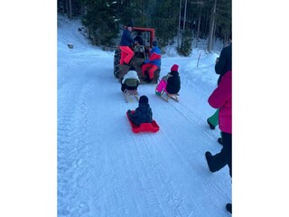 Rodeln mit der Bauer