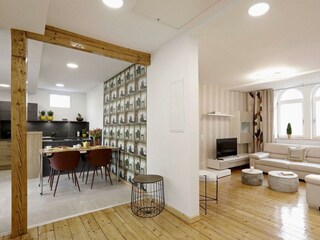 Fewo Berlin - Wohn-Essbereich