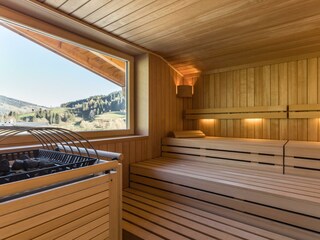 Panorama Sauna des Hotels