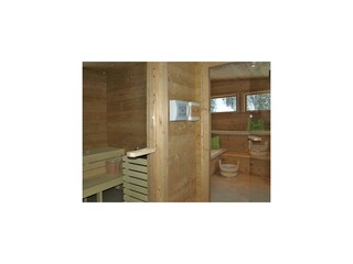 Saunahaus exclusiv für die gebuchte Gruppe