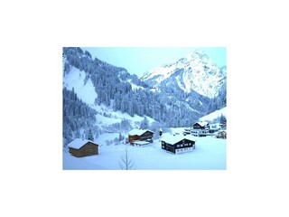 Ortsteil Unterboden in Schröcken