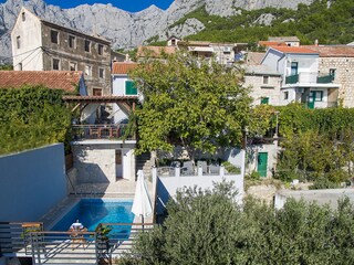 Ferienhaus Belleca in Makarska mit Pool