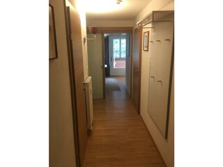 Hausflur im Appartement Sonnherzl