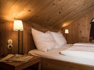 Schlafzimmer im Chalet Unterboden 5