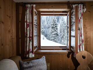 Schlafzimmer im Chalet Unterboden 5