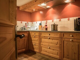 Küche im Chalet Unterboden 5