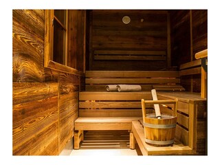 Finnische Sauna mit Ausblick