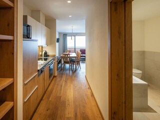 Voll ausgestattete Küchenzeile