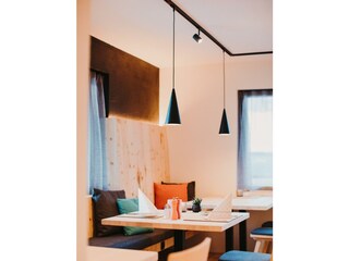 Frühstücksbereich | Alpin - Studios & Suites