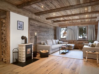 Wohnraum im Chalet Arlberg