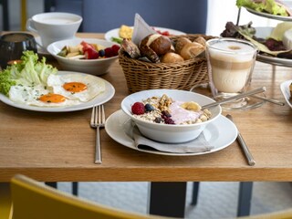 Frühstück im Restaurant Campana