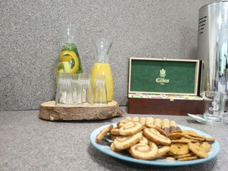 Tagung Kaffeepause im Hotelpark Der Westerwald Tre