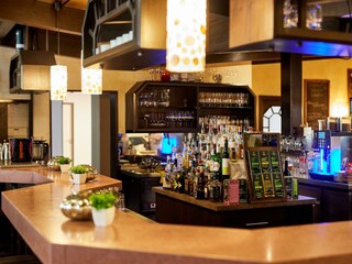 Tagesbar Blick auf Tresen 2  Hotelpark der Westerw
