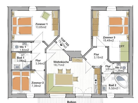 Apartment Appartmenthaus Maximilian