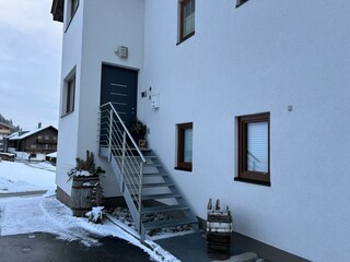 Eingang zur Ferienwohnung