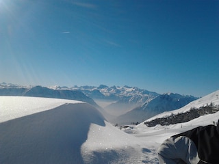 Dachstein und Krippenstein aus Sicht vom Loser