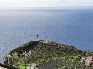 Blick auf die Cristo Rei Statue