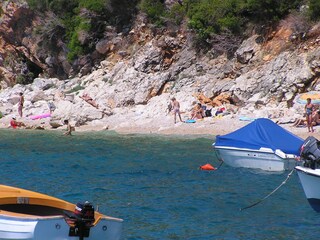 Orasacer Strand -Teilansicht