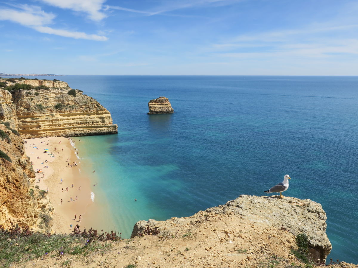 Praia do Marinha - ein Traumstrand