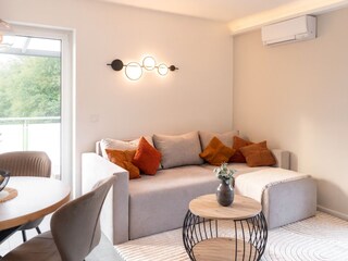 Schlafsofa in Boxspringbettqualität