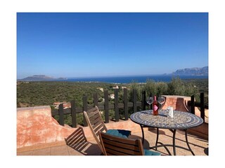Dachterrasse mit Panoramablick