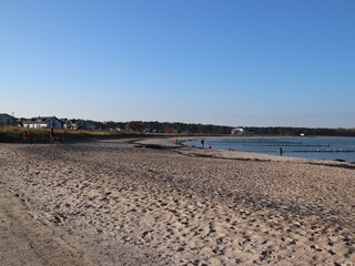 Strand im Winter - ca. 11 km lang