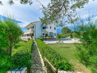 Apartment Privlaka Außenaufnahme 4