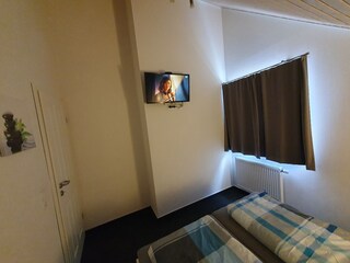 Obergeschoss Schlafzimmer 2 (Bettwäsche buchbar)