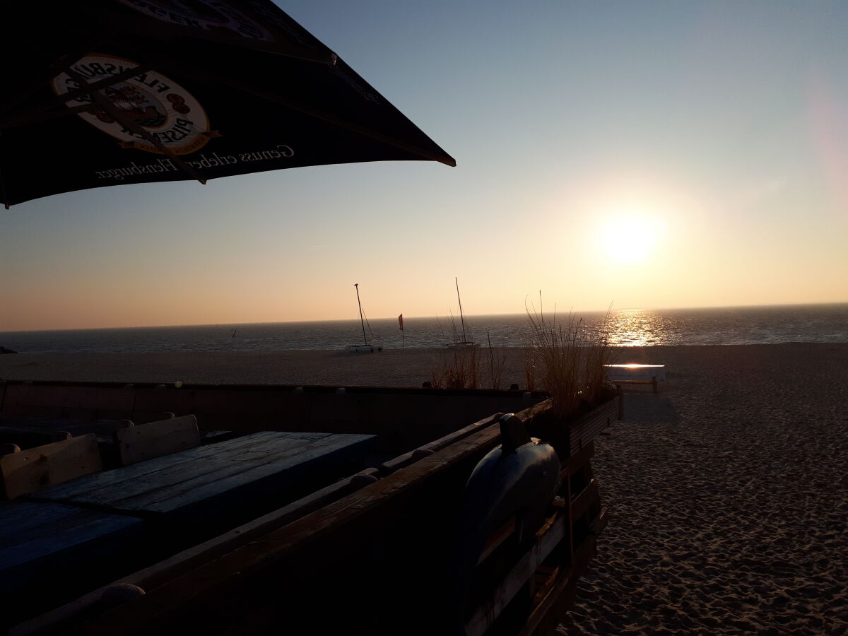 abends am Strand von Hörnum