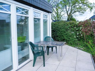Terrasse Ferienwohnung Komfortzone