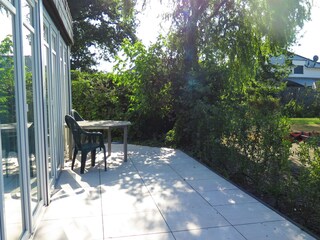 Terrasse Ferienwohnung Komfortzone