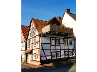 Ferienhaus mit Balkon