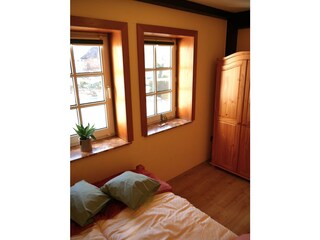 Blick ins zweite Schlafzimmer