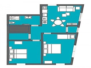Apartment Besse-et-Sainte-Anastaise Floor Plan 16