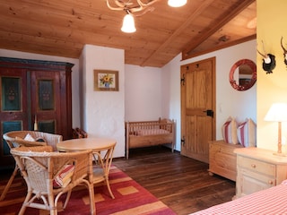 Sitzecke Schlafzimmer Doppelbett