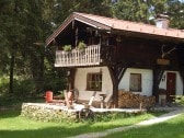 Ferienhaus Wildschütz im Sommer