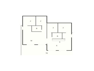 Casa de vacaciones Læsø Plano de planta 10