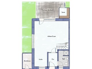 Casa de vacaciones Greetsiel Plano de planta 15