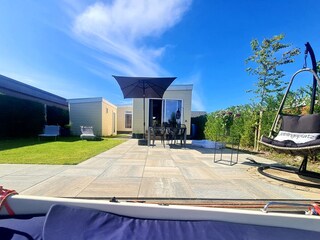 Direkter Zugang zur Gracht mir eigenem Anlegesteg