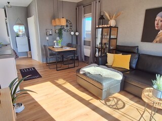 Gemütliche Ledercouch