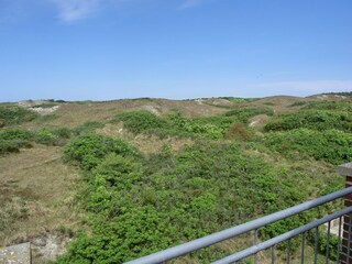 Blick vom Balkon des Schlafzimmer im 2. OG