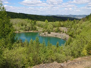 Silbersee am Wanderweg "Boxbachpfad"