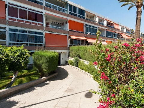 Ferienhaus Gemütlicher Bungalow in Maspalomas mit Pool