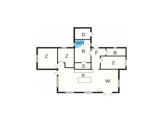 Ferienhaus Vaeggerløse Grundriss 3